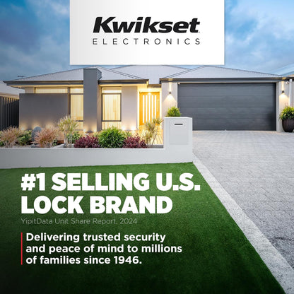 Smartcode 917 Keypad Keyless Entry Traditional Residential Electronic Lever Deadbolt Alternative with Tustin Door Lever and Smartkey Security, Venetian Bronze