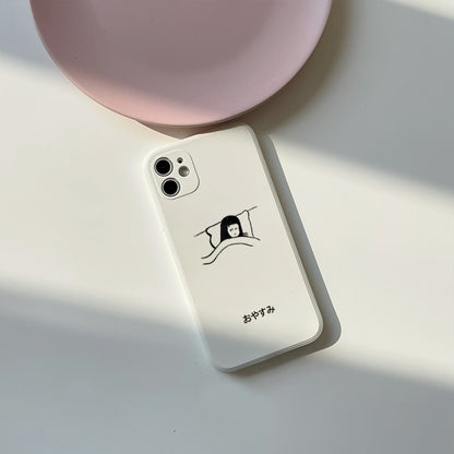 Sleeping Male And Female Phone Case