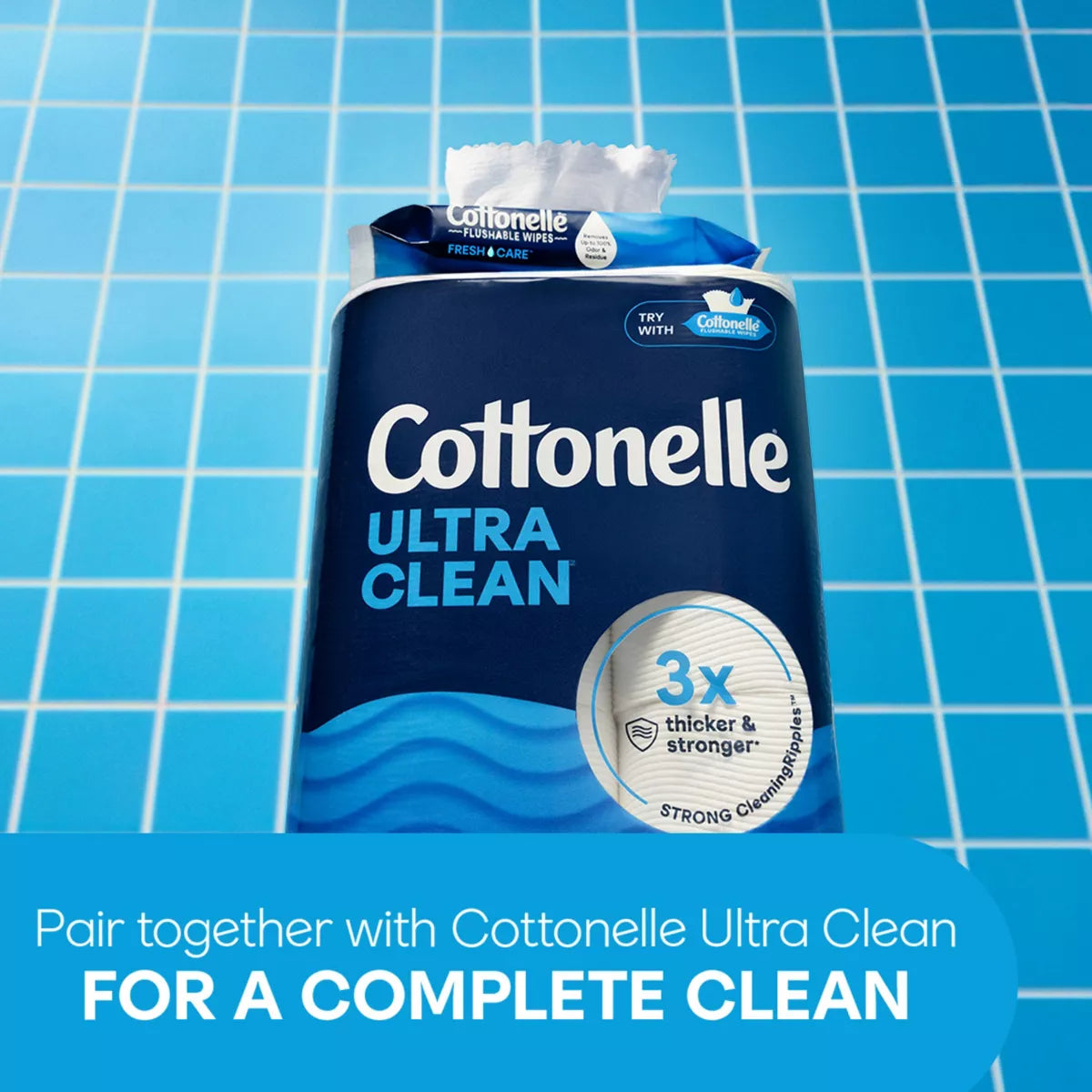 Cottonelle Ultra Clean Strong Toilet Paper
