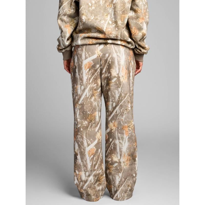 Comfrt | Camo Straight Leg Sweatpants