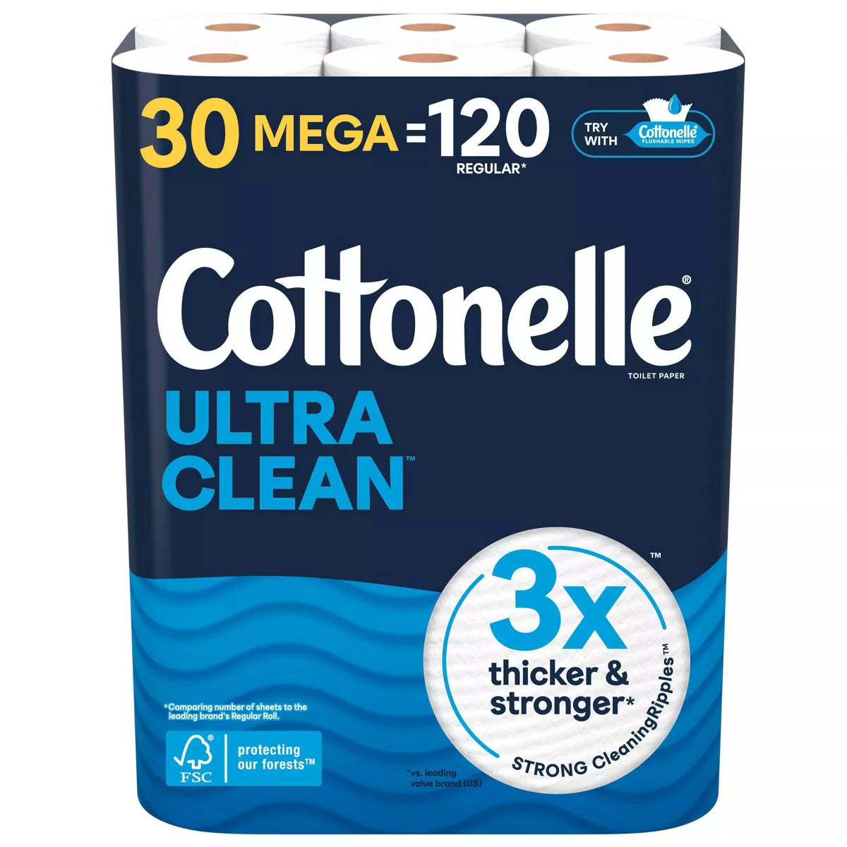 Cottonelle Ultra Clean Strong Toilet Paper