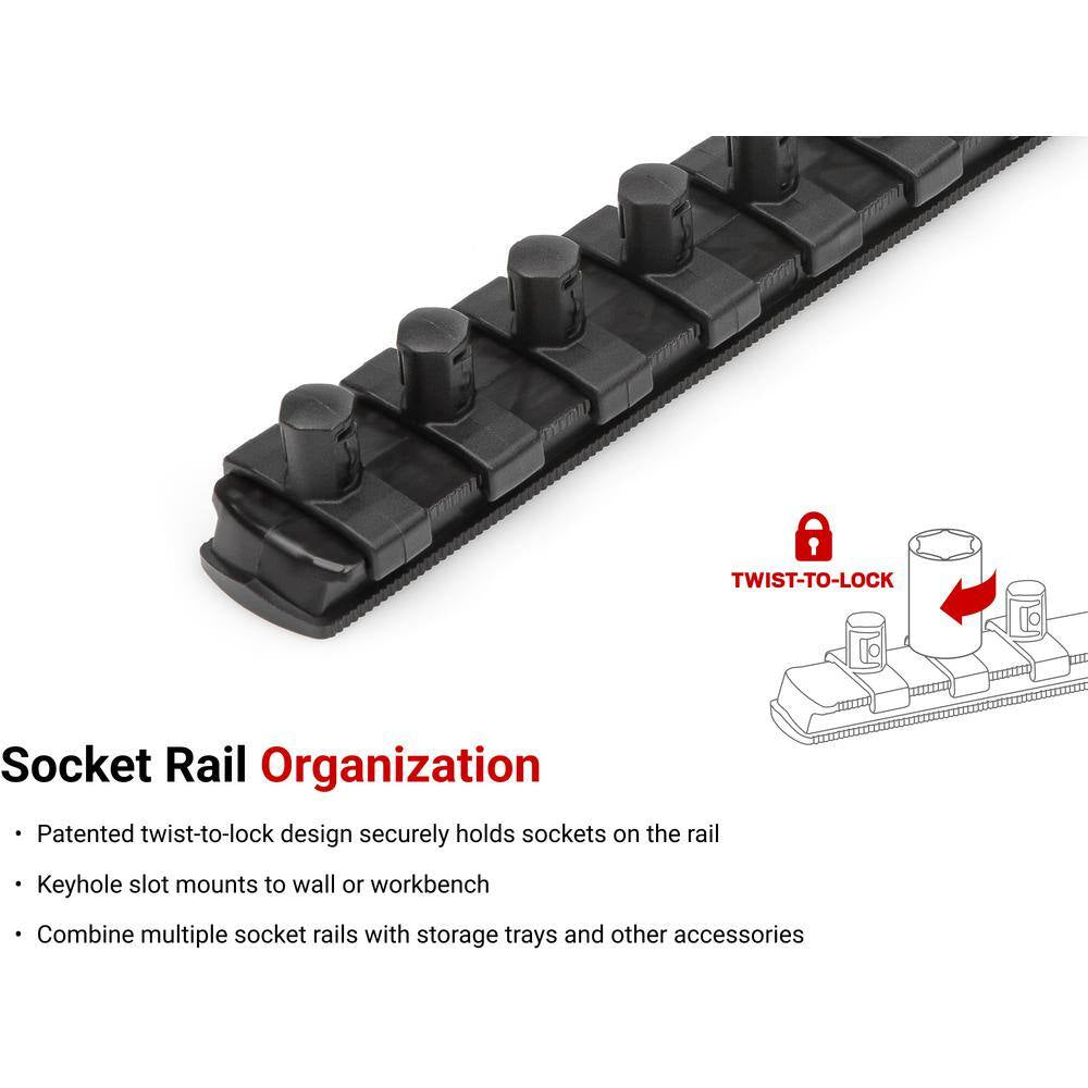 3/8 In. Drive 6-Point Socket Set (15-Piece)