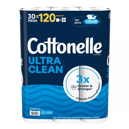 Cottonelle Ultra Clean Strong Toilet Paper