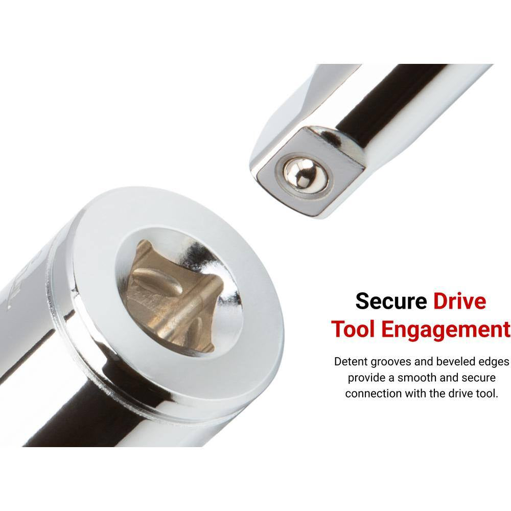 3/8 In. Drive 6-Point Socket Set (15-Piece)