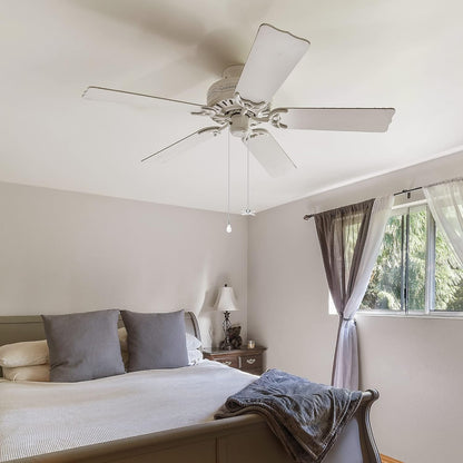 Ceiling Fan Pull Chains with Decorative, 2 Pieces of Black Ceiling Fan Chain Extenders 13.6 Inches Fit All Standard Ceiling Fans and Light Fixtures，Pull Chain Extension with Connector.