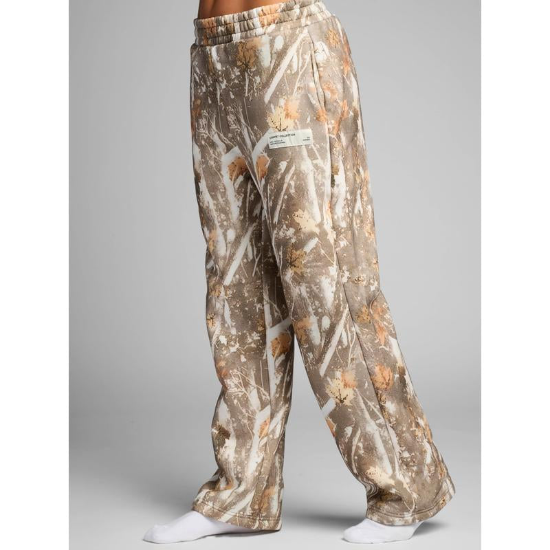 Comfrt | Camo Straight Leg Sweatpants