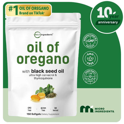 Micro Ingredients Oregano Oil with Black Seed Oil