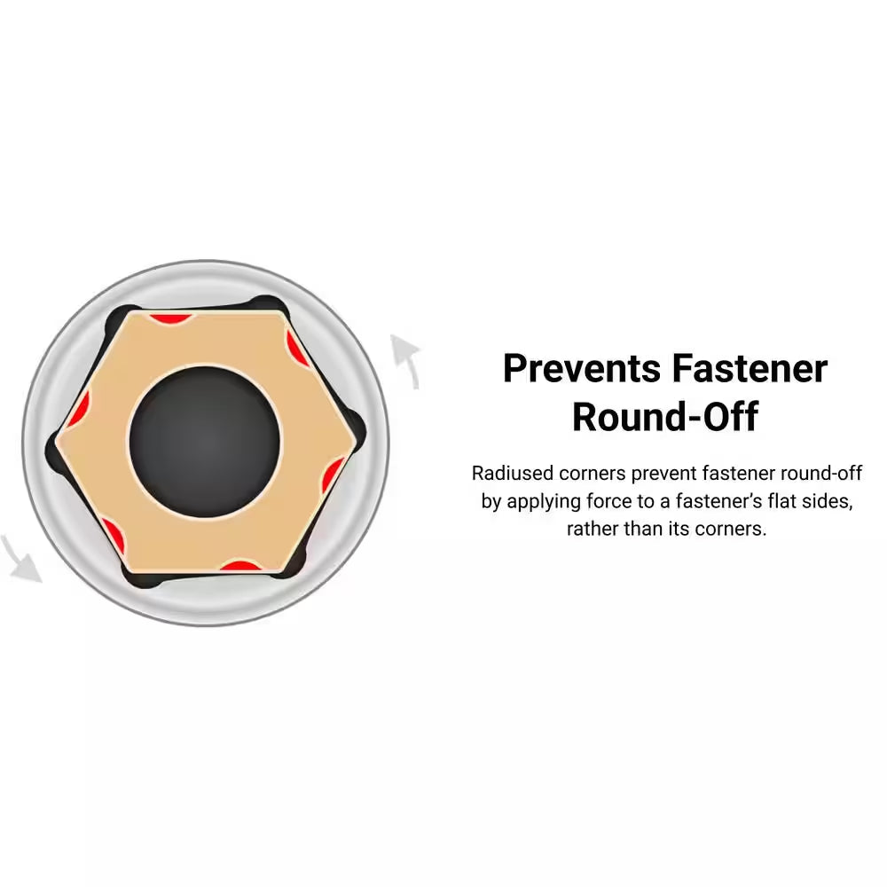 3/8 In. Drive 6-Point Socket Set (15-Piece)