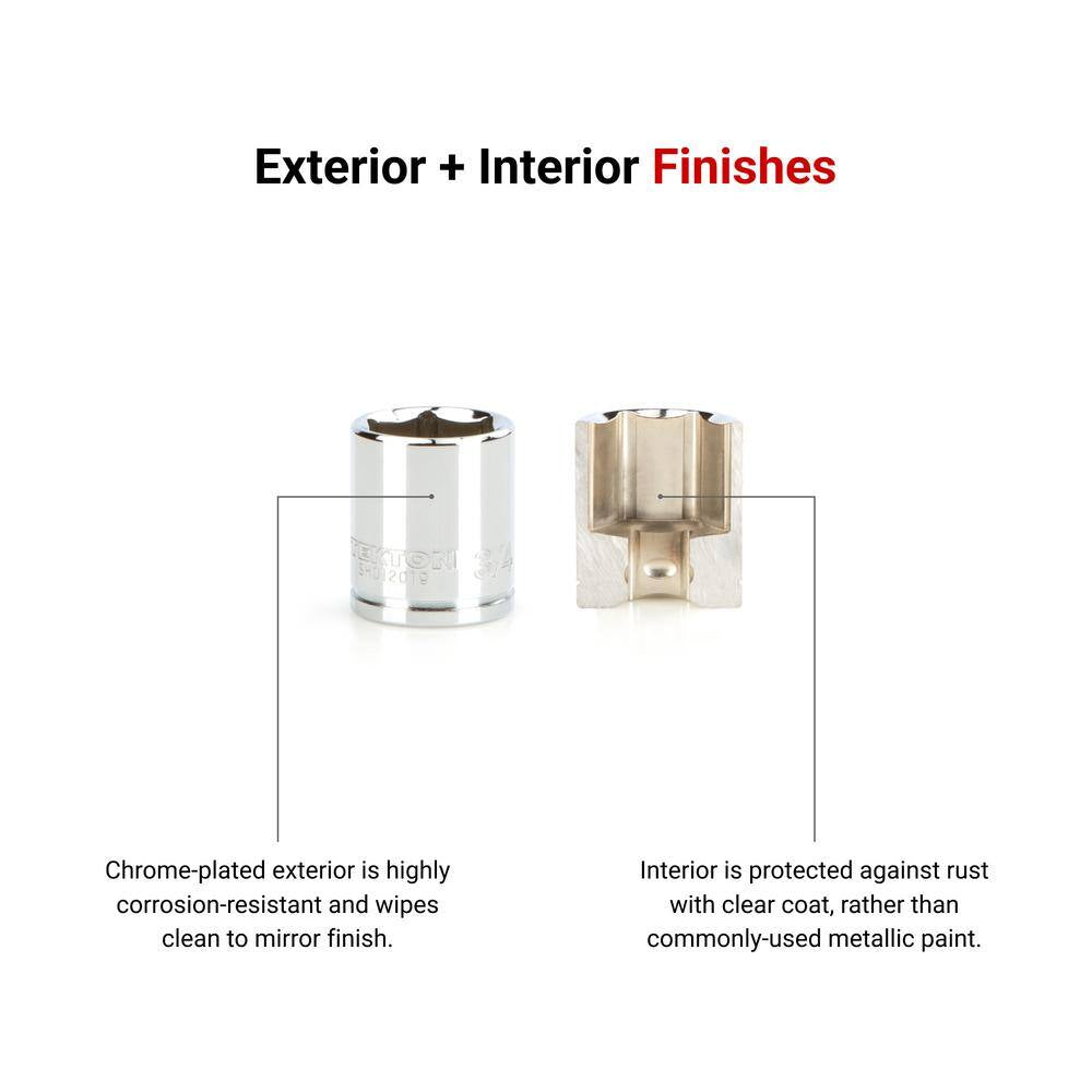 3/8 In. Drive 6-Point Socket Set (15-Piece)