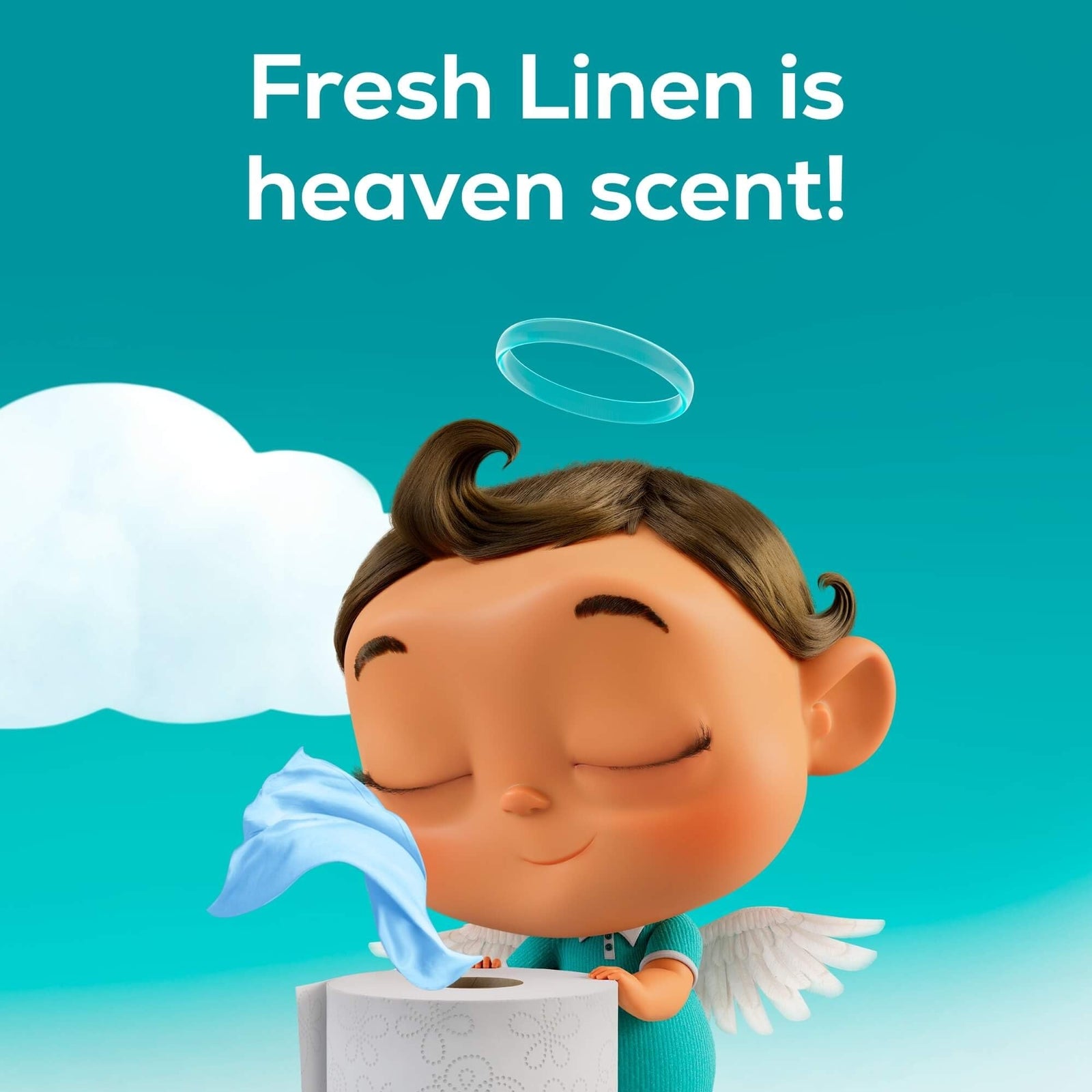 Angel Soft Toilet Paper 320 Sheets Mega Roll Pack of 48 Fresh Linen Scent