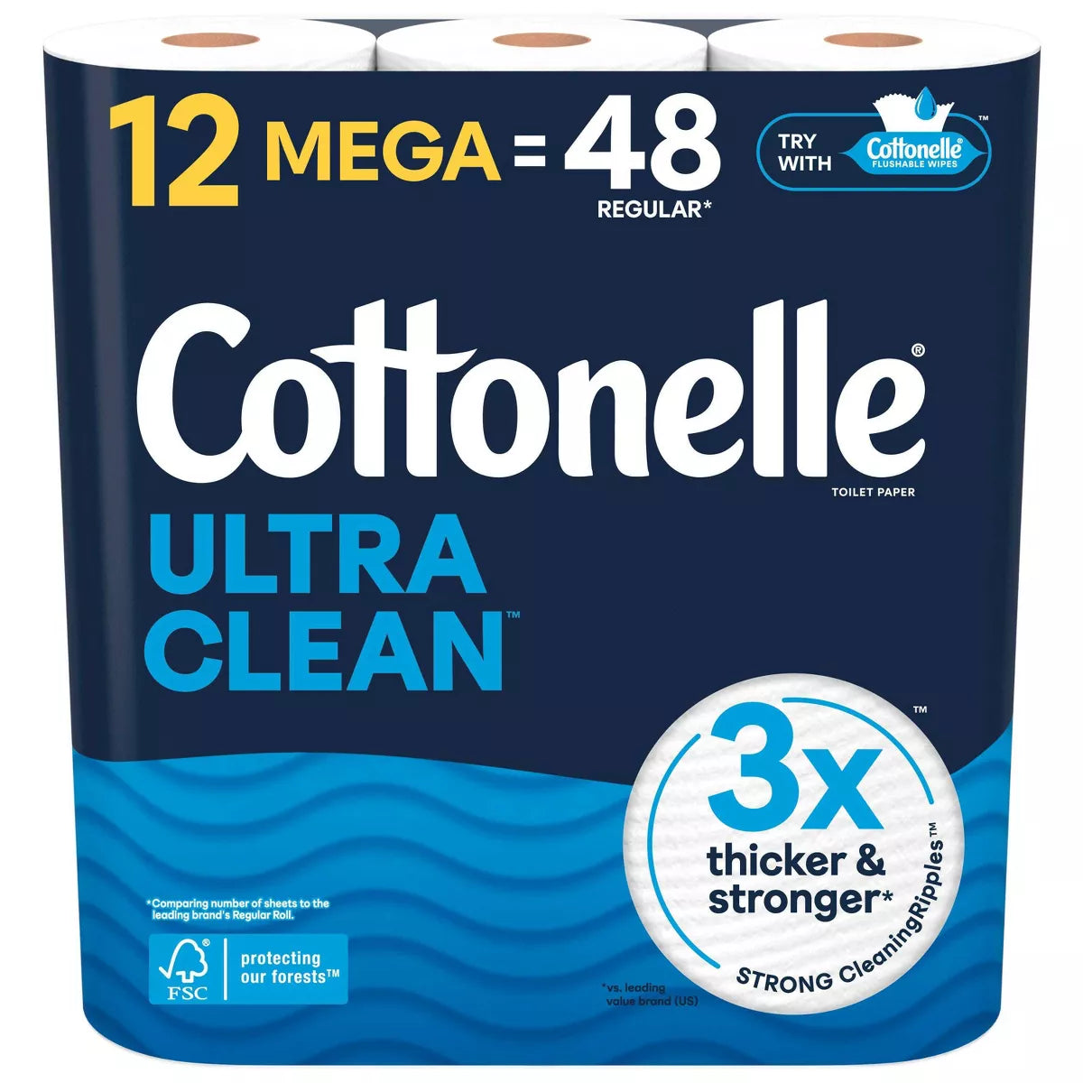 Cottonelle Ultra Clean Strong Toilet Paper