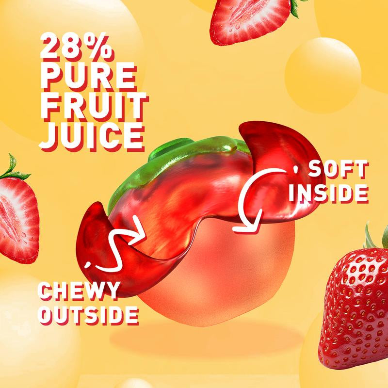 Kozed Peelable Gummy Candy Variety Pack -7 Flavors -Chewy Fruity Rolls, Fun & Sweet Snack -Valentine'S Day Gift