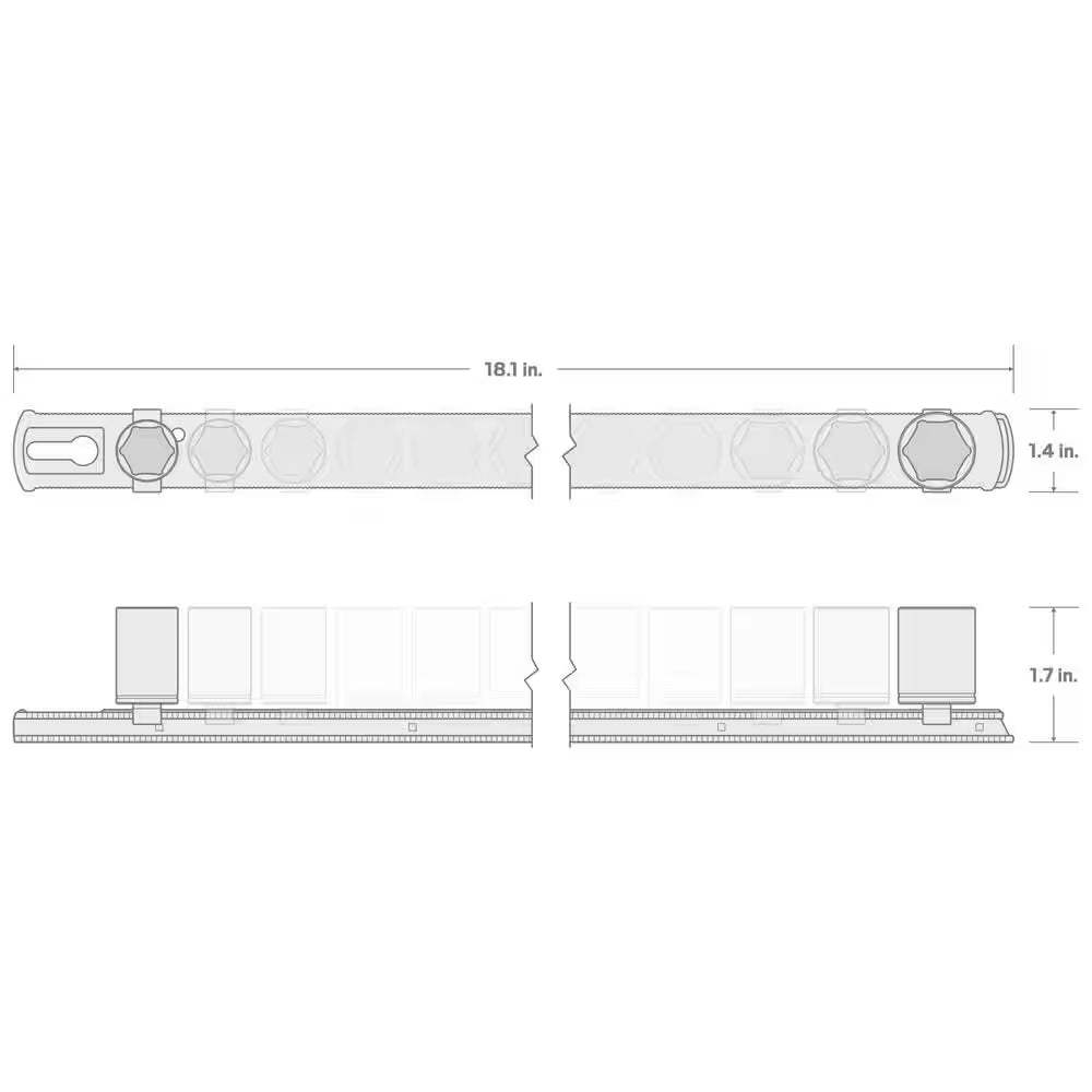 3/8 In. Drive 6-Point Socket Set (15-Piece)