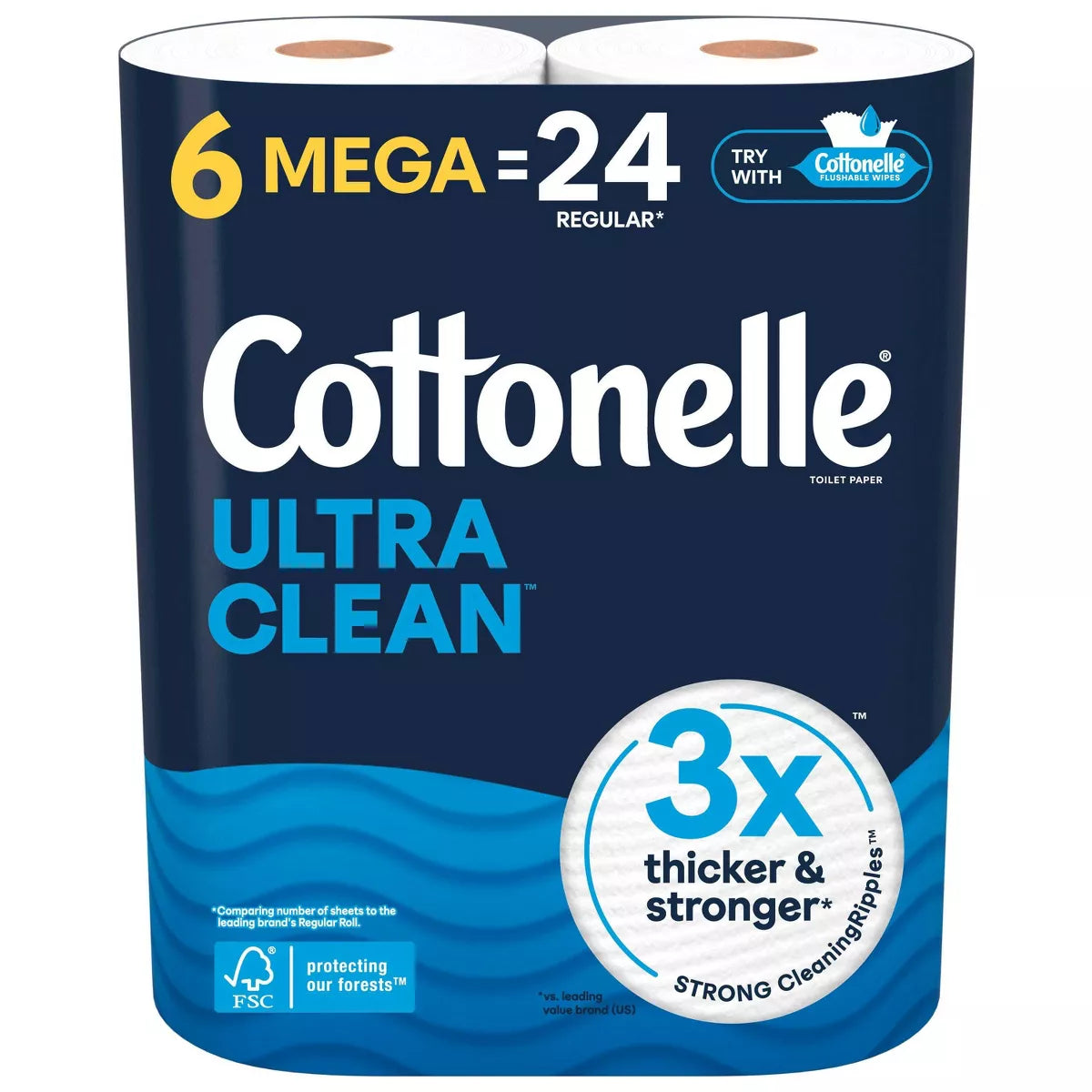 Cottonelle Ultra Clean Strong Toilet Paper