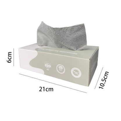 Microfiber Cleaning Cloth Rags in a Box (20 Count) -7.9" X 7.9" Reusable Microfiber Towels for Cars - Edgeless Terry Towels,Small Microfiber Towel for Home, Kitchen (Gray&Pink)