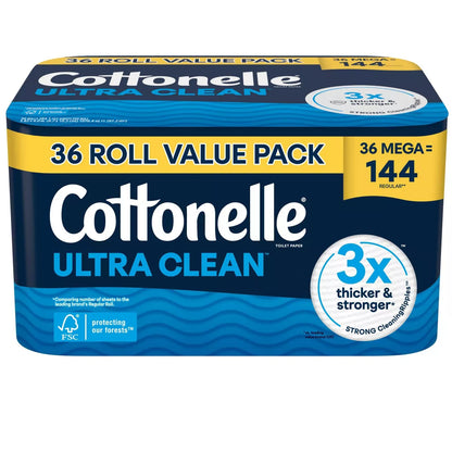 Cottonelle Ultra Clean Strong Toilet Paper